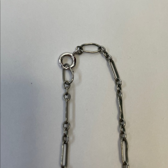 Vintage-Inspired Red Gemdrop Necklace. 14” - Picture 5 of 5